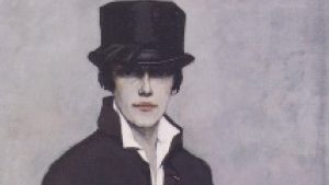 Illustration of a man with a top hat