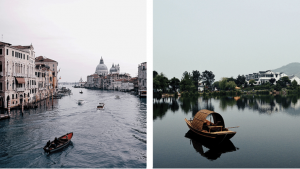 Images of Venice and China