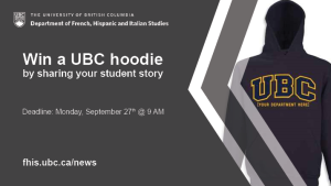 UBC hoodie