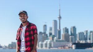 Canadian man in Toronto