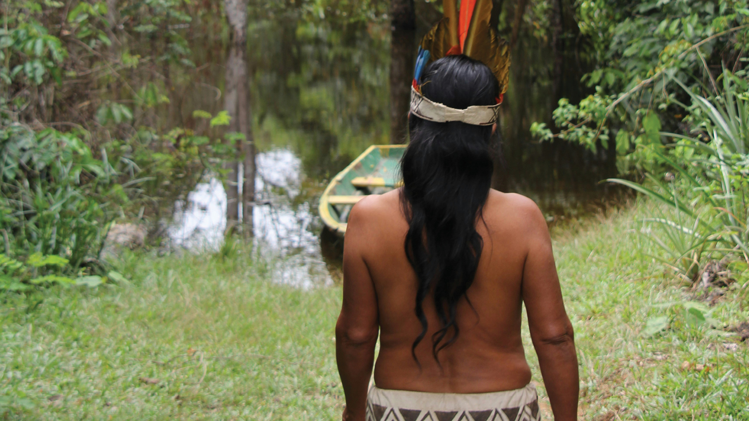 Indigenous person from the Amazon